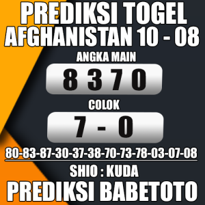 Prediksi AFGHANISTAN 10 Agustus 2024