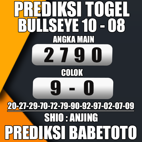  Prediksi Bullseye 10 Agustus 2024