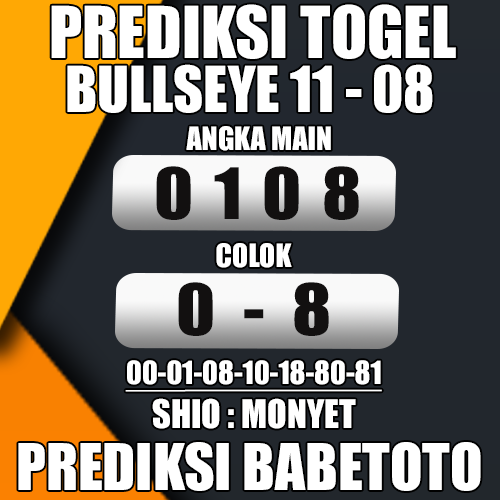  Prediksi Bullseye 11 Agustus 2024