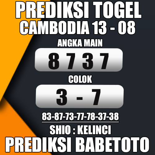 Prediksi Cambodia 13 Agustus 2024