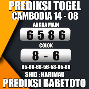 Prediksi Cambodia 14 Agustus 2024