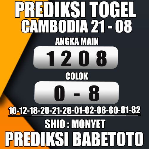 Prediksi Cambodia 21 Agustus 2024