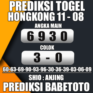 Prediksi HONGKONG 11 Agustus 2024