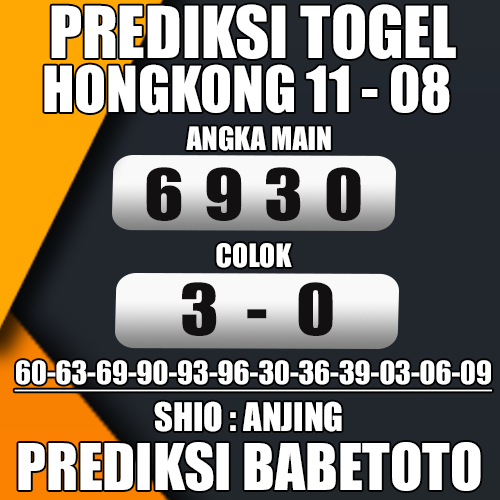 Prediksi HONGKONG  11 Agustus 2024