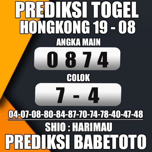 Prediksi HONGKONG 19 Agustus 2024