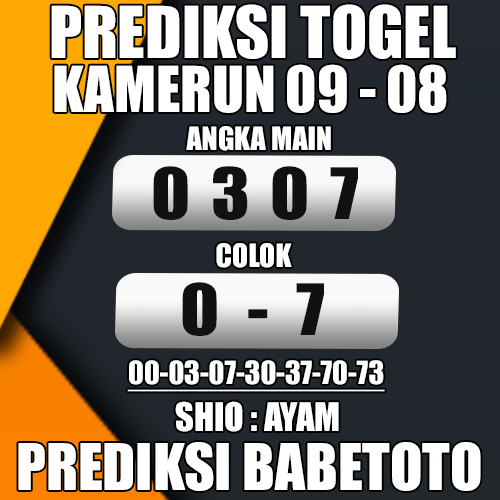 Prediksi KAMERUN 09 Agustus 2024