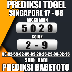 Prediksi SINGAPORE 17 Agustus 2024