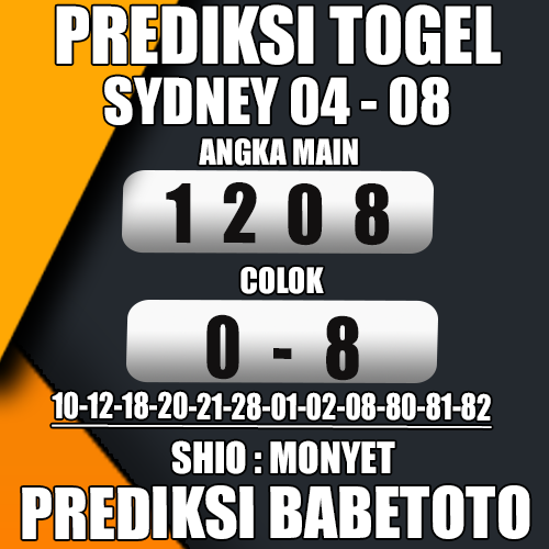 Prediksi Sydney 04 Agustus 2024