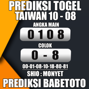 Prediksi Taiwan 10 Agustus 2024