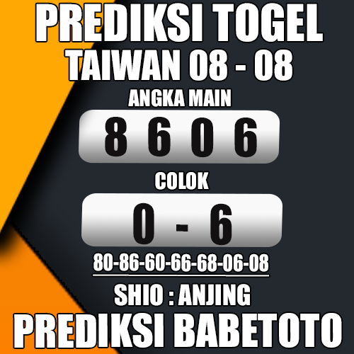 Prediksi Taiwan  08 Agustus 2024