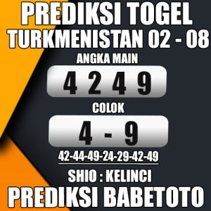 Prediksi TURKMENISTAN 02 Agustus 2024