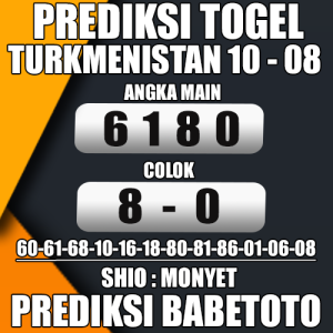 Prediksi TURKMENISTAN 10 Agustus 2024