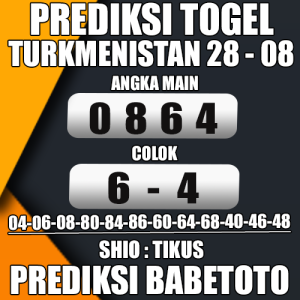 Prediksi TURKMENISTAN 28 Agustus 2024