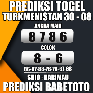 Prediksi TURKMENISTAN 30 Agustus 2024