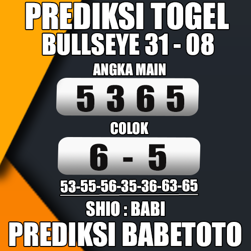  Prediksi Bullseye 31 Agustus 2024