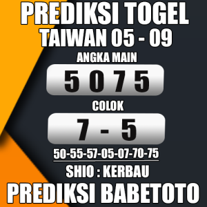 Prediksi Taiwan 05 September 2024