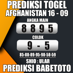 Prediksi Afghanistan 16 September 2024