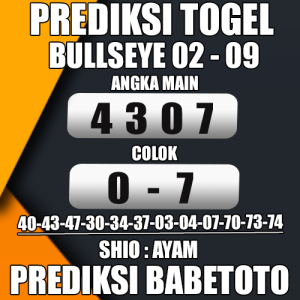  Prediksi Bullseye 02 September 2024