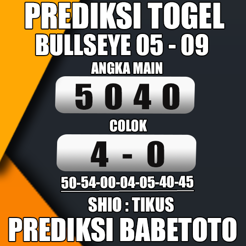  Prediksi Bullseye 05 September 2024