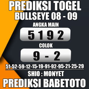  Prediksi Bullseye 08 September 2024