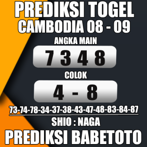 Prediksi Cambodia 08 September 2024