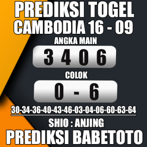 Prediksi Cambodia 16 September 2024