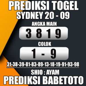 Prediksi Sydney 20 September 2024