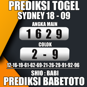 Prediksi Sydney 18 September 2024