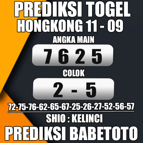 Prediksi HONGKONG 11 September 2024