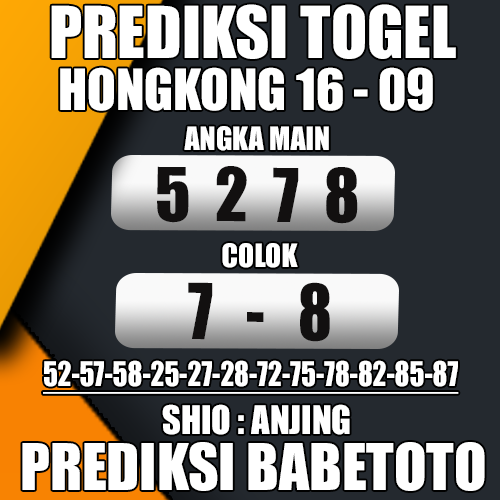 Prediksi HONGKONG 16 September 2024