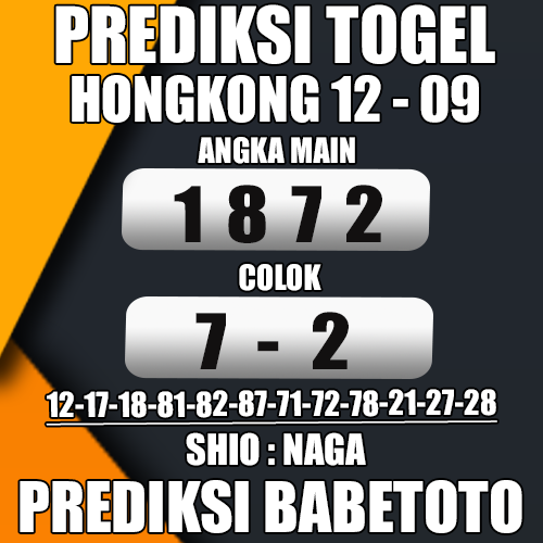 Prediksi HONGKONG 12 September 2024