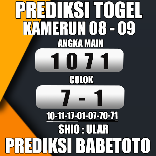 Prediksi KAMERUN 08 September 2024