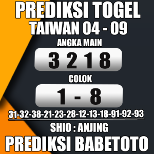 Prediksi Taiwan 04 September 2024