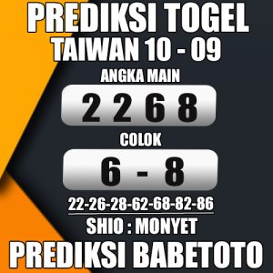 Prediksi Taiwan 10 September 2024