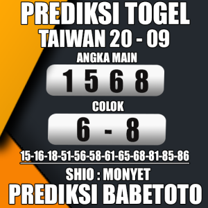 Prediksi Taiwan 20 September 2024