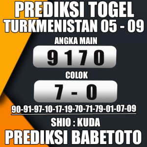 Prediksi TURKMENISTAN 05 September 2024