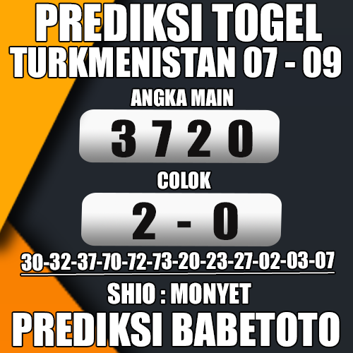 Prediksi TURKMENISTAN 07 September 2024