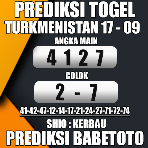 Prediksi TURKMENISTAN 17 September 2024