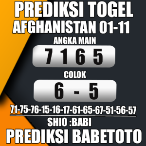 Prediksi Afghanistan 01 November 2024