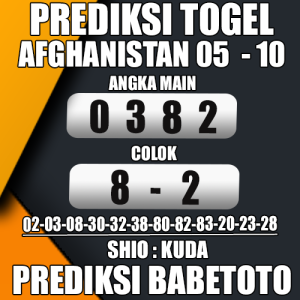 Prediksi Afghanistan 05 Oktober 2024