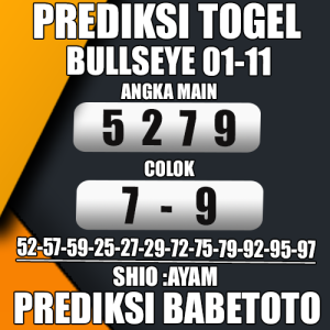  Prediksi Bullseye 01 November 2024