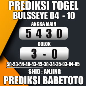  Prediksi Bullseye 04 Oktober 2024