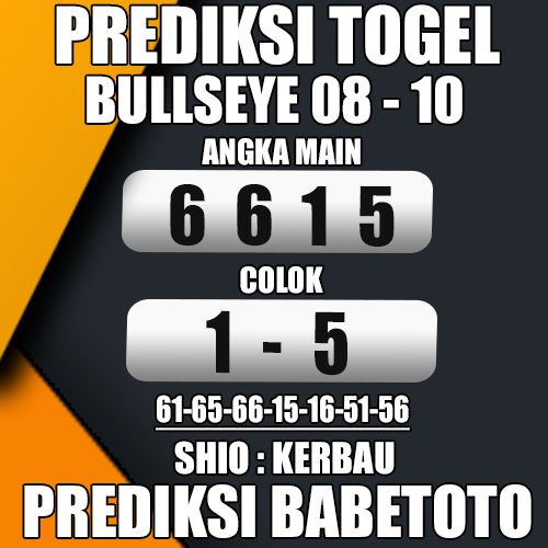  Prediksi Bullseye 08 Oktober 2024