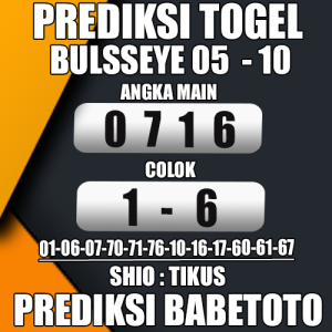  Prediksi Bullseye 05 Oktober 2024