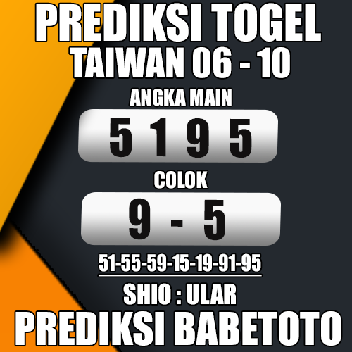 Prediksi Taiwan 06 Oktober 2024