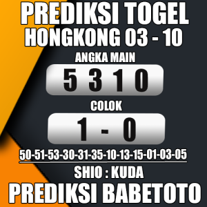 Prediksi HONGKONG 03 Oktober 2024