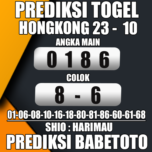 Prediksi HONGKONG 23 Oktober 2024