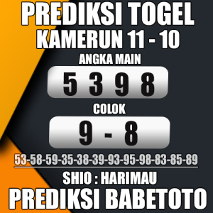 Prediksi KAMERUN 11 Oktober 2024