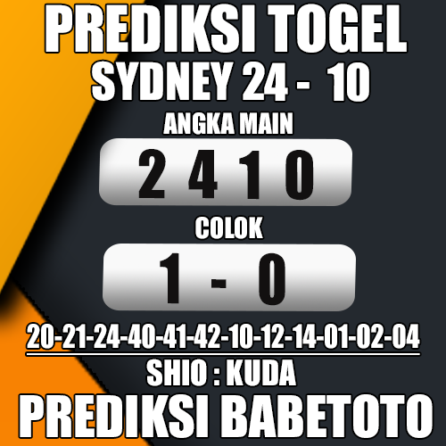 Prediksi Sydney 24 Oktober 2024