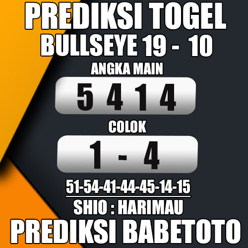  Prediksi Bullseye 19 Oktober 2024